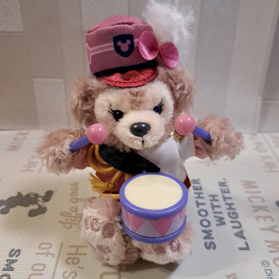 ダッフィー鼓笛隊　マーチングファン　ぬいぐるみストラップ