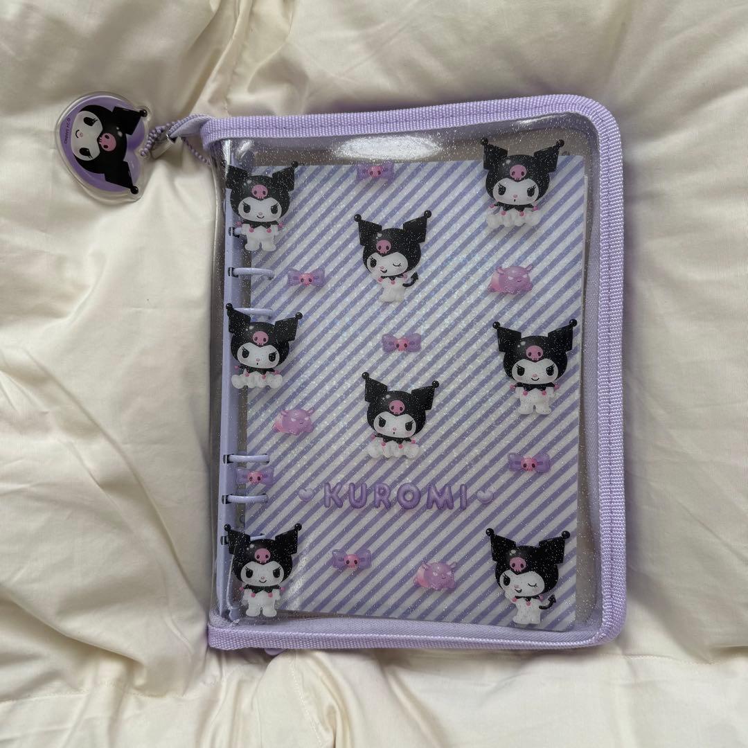 サンリオ ぷっくり3D クリアバインダー クロミ