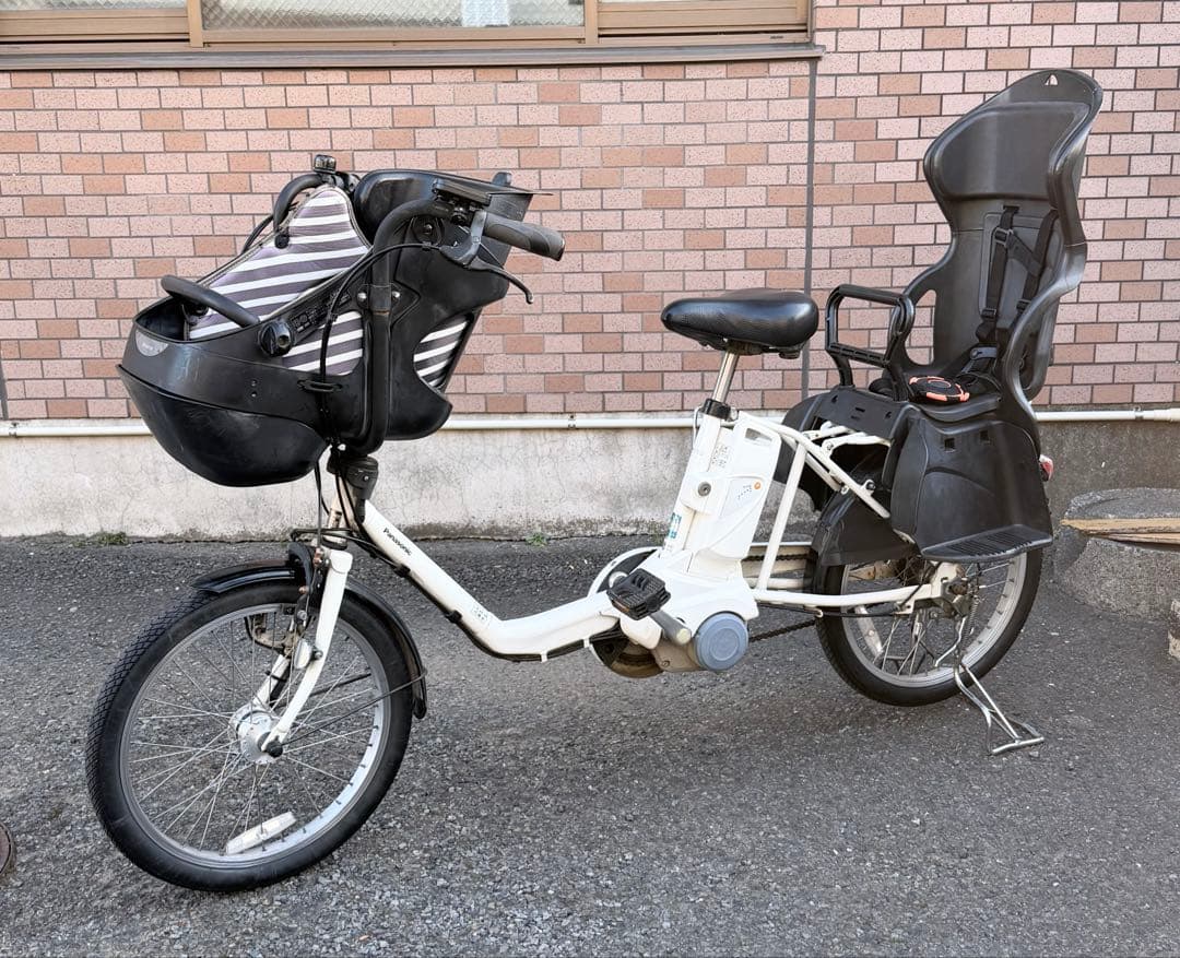 電動アシスト自転車 前後チャイルドシート付き パナソニック BE-ELMD03
