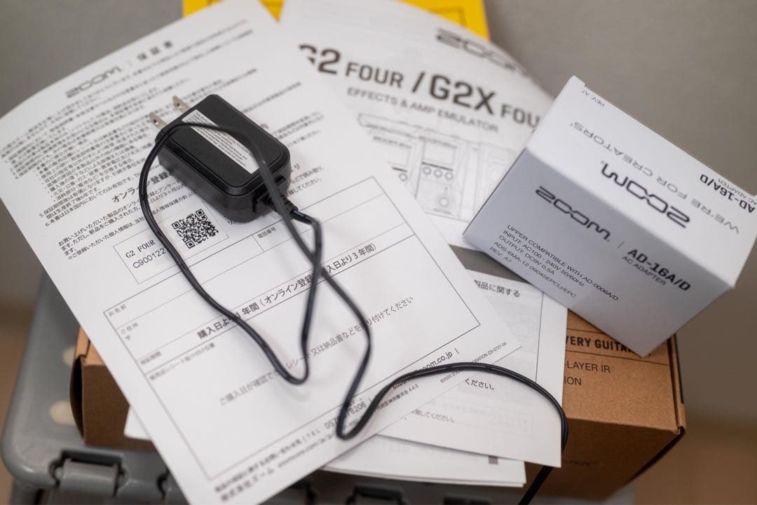 ZOOM G2 FOUR ギターマルチエフェクター アダプター