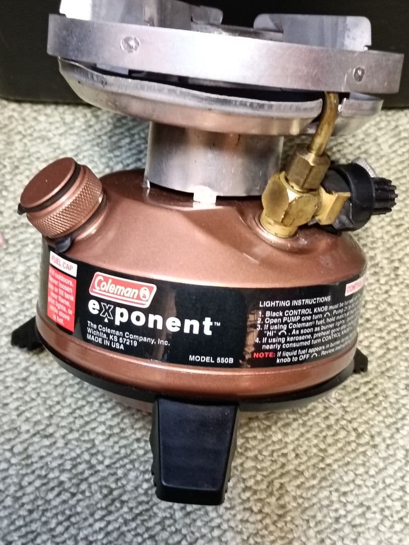 Coleman Exponent Multi-Fuel Stove　ジャンク