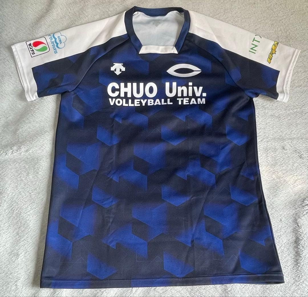 中央大学　中大　男子バレーボール部　バレーボール　バレー　練習着　Tシャツ