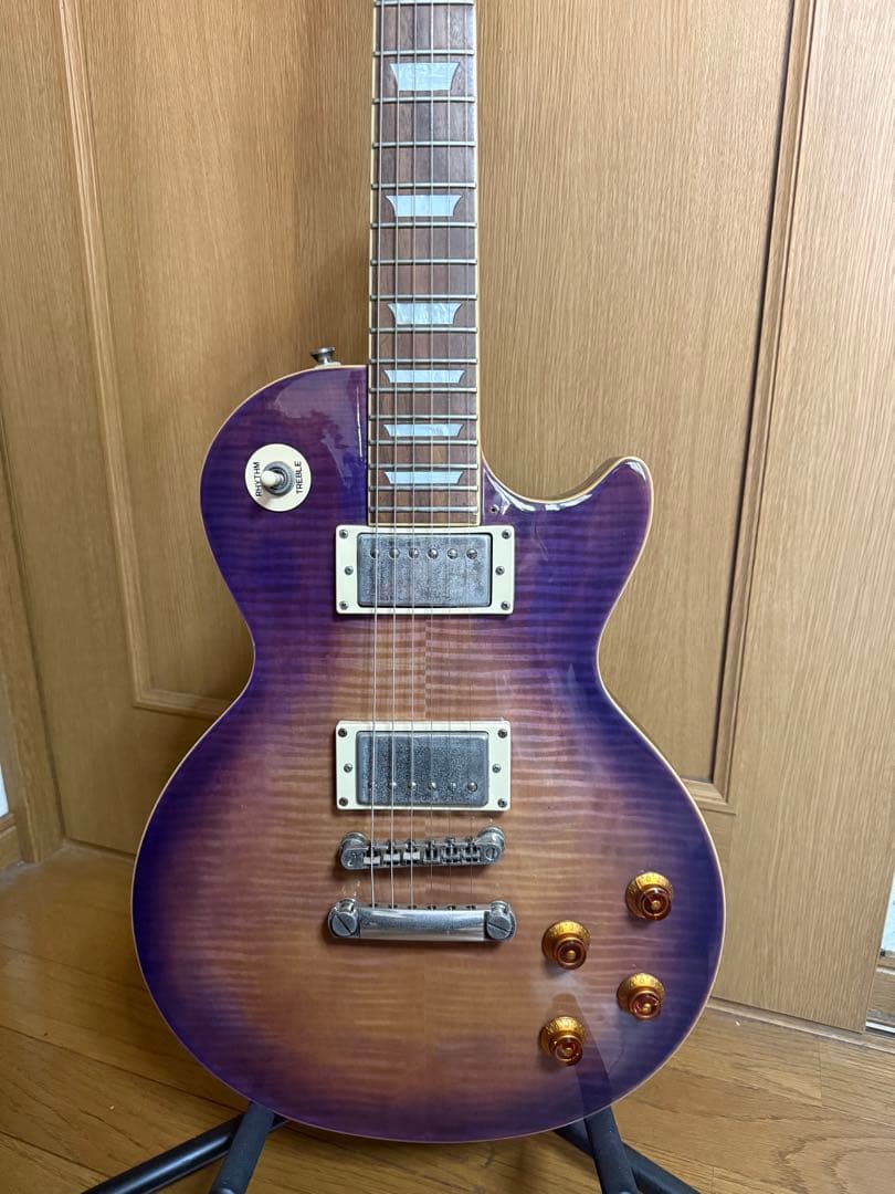 Epiphone Les Paul Standard レスポール　紫　パープル