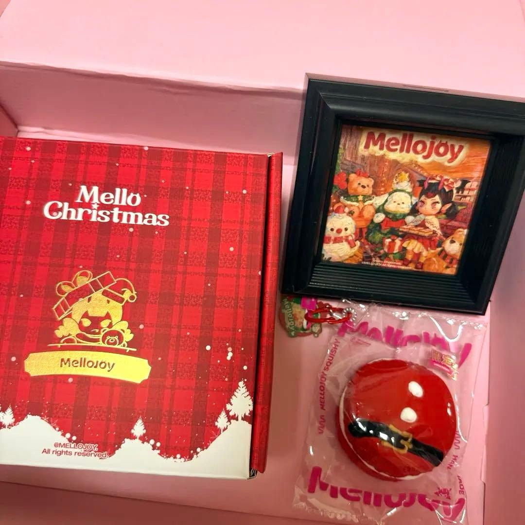 Mellojoy クリスマス 限定ギフトボックス サンタマカロン 限定マカロン