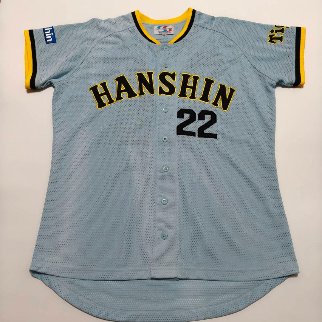 阪神タイガース 藤川球児 復刻ユニフォーム 1979〜1981モデル 青虎