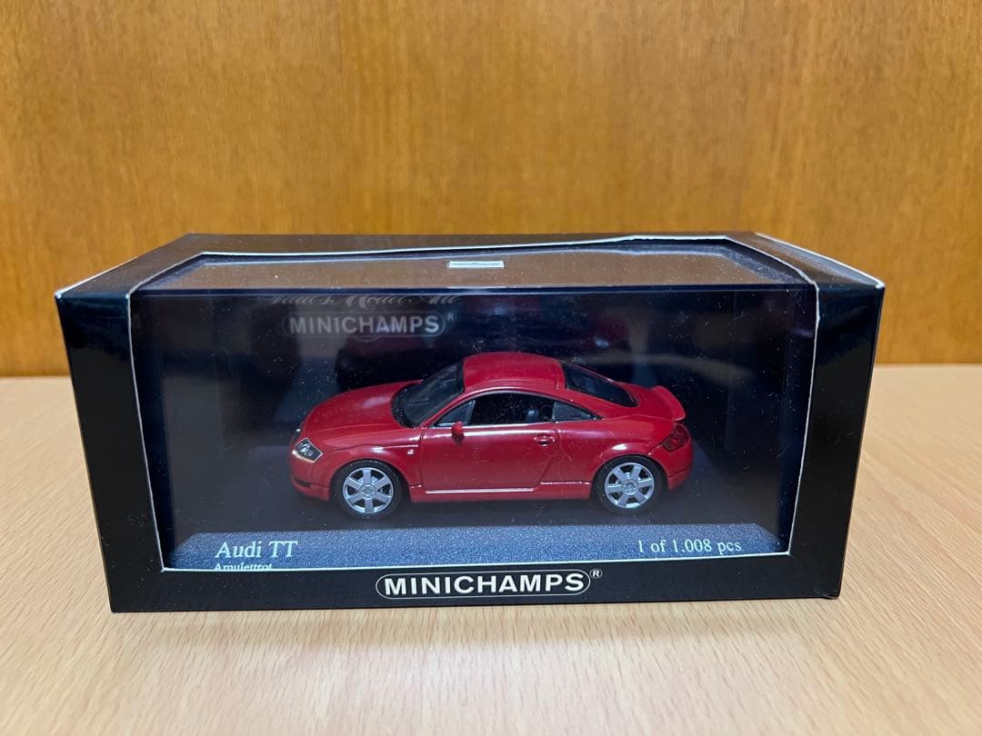 MINICHAMPS Audi TT Coupé レッド 限定1,008台
