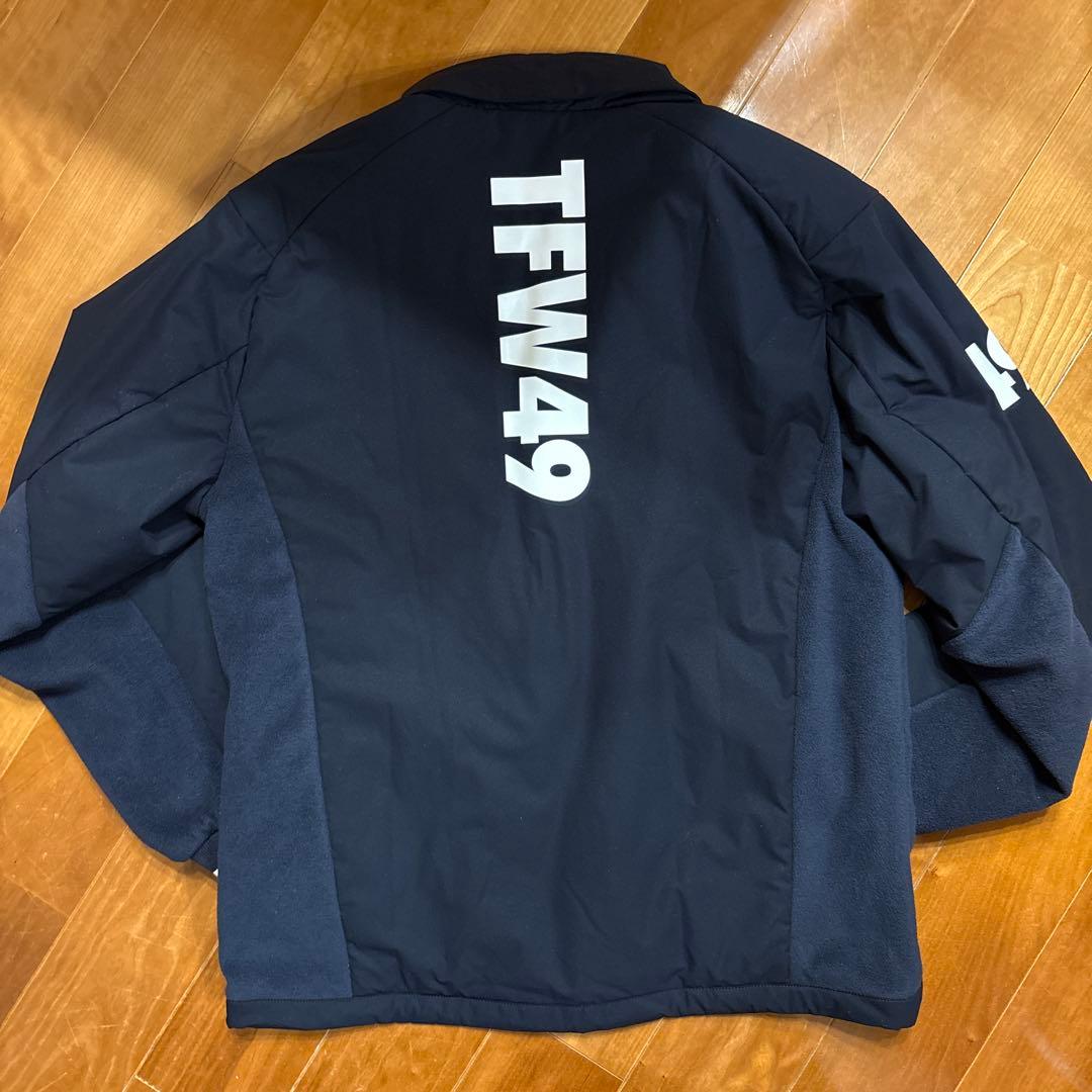 TFW49 ベリーウォームフルジップブルゾン ネイビー S