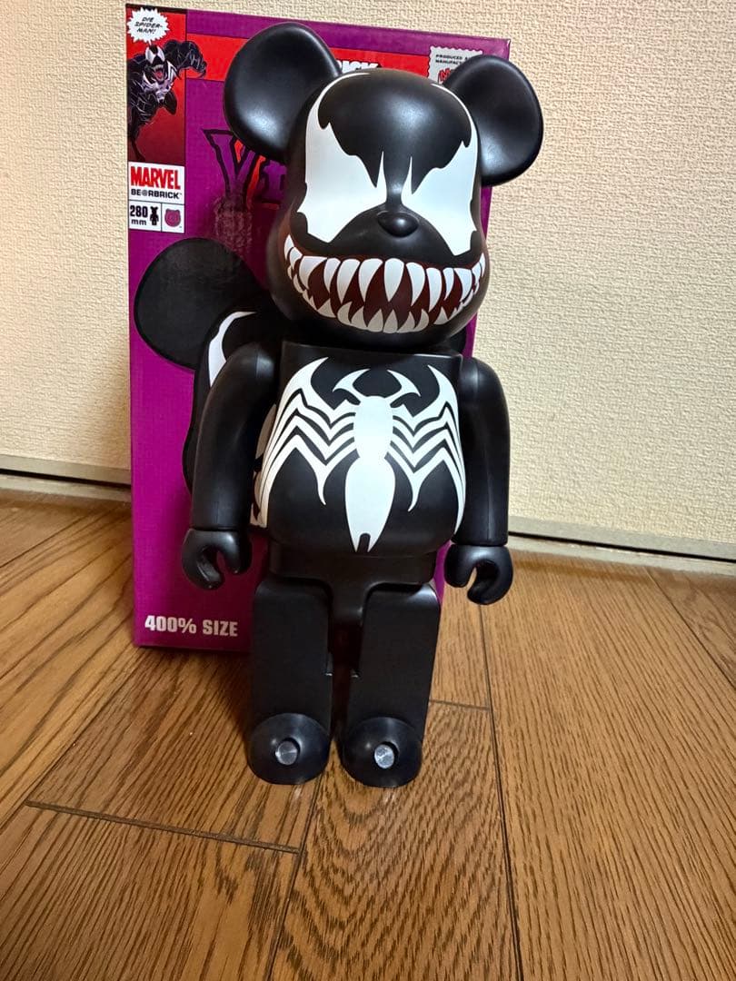 ベアブリック400% ヴェノム　レアカラー