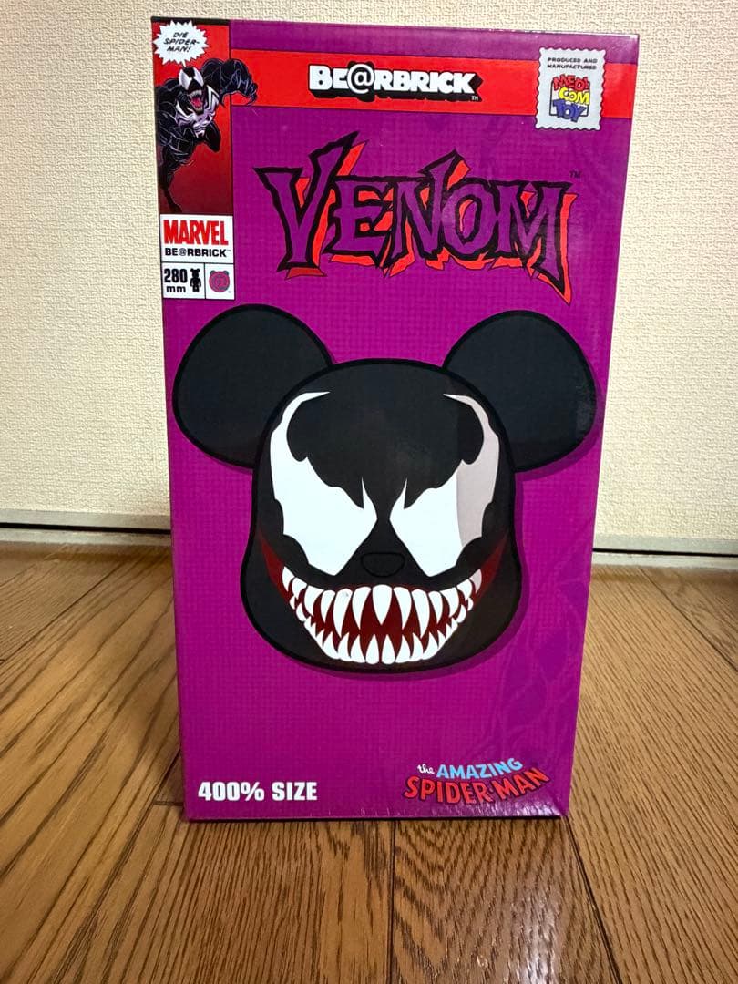 ベアブリック400% ヴェノム　レアカラー