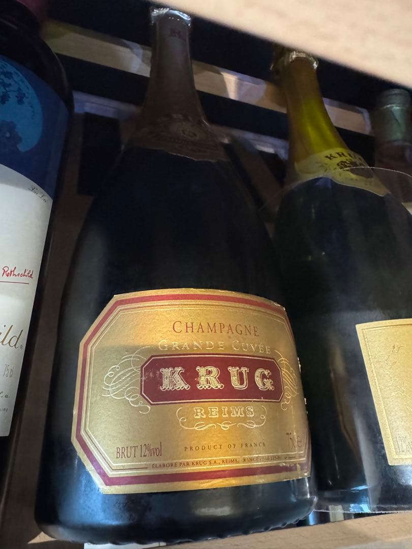 KRUG 2本　ブリュット・グラン・キュヴェ　クール便