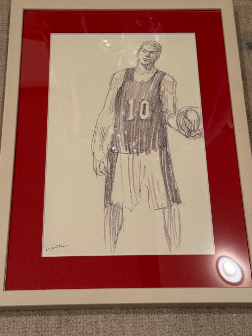 井上雄彦　スラムダンク　リトグラフ 複製原画　桜木花道　サイン