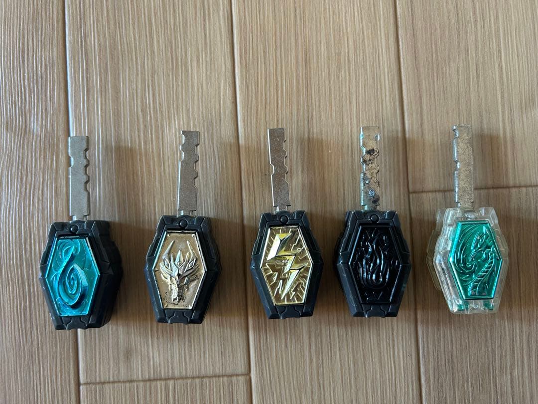 魔弾戦記リュウケンドー 魔弾キー ５本セット