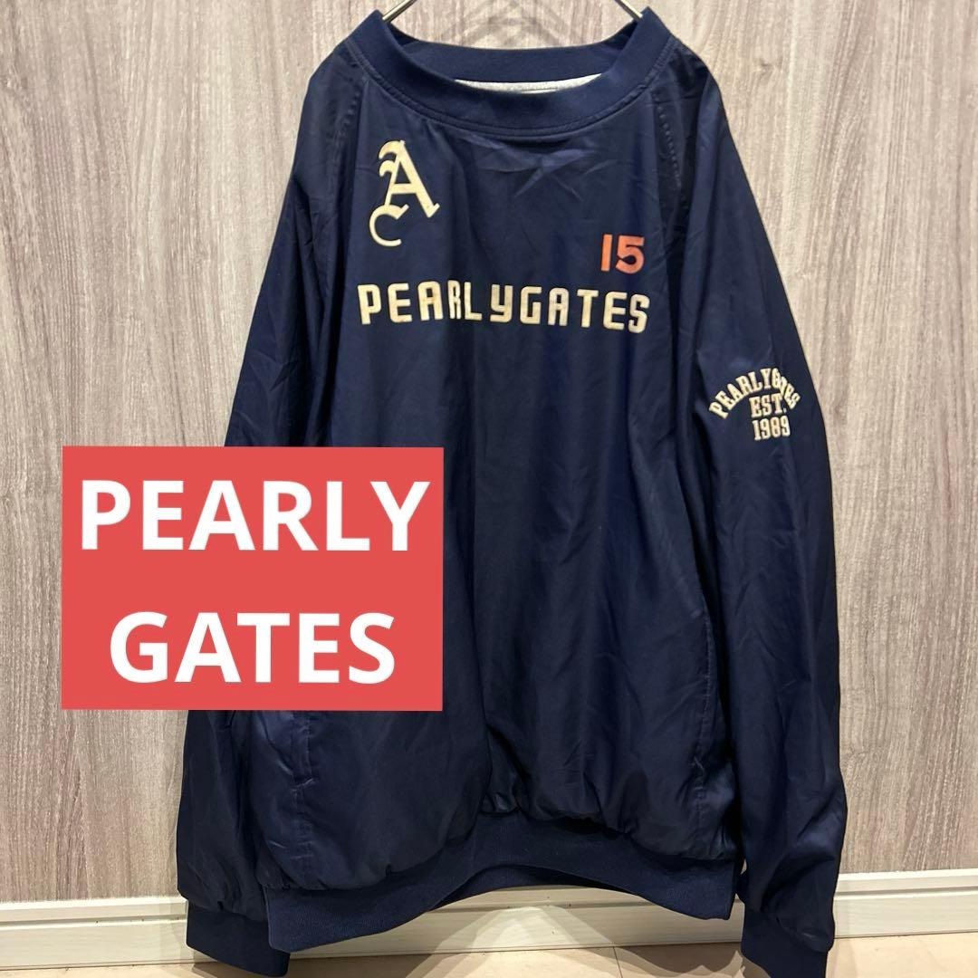 【美品】PEARLY GATES高級ナイロンジャケット ゴルフ 蓄熱裏地 古着5