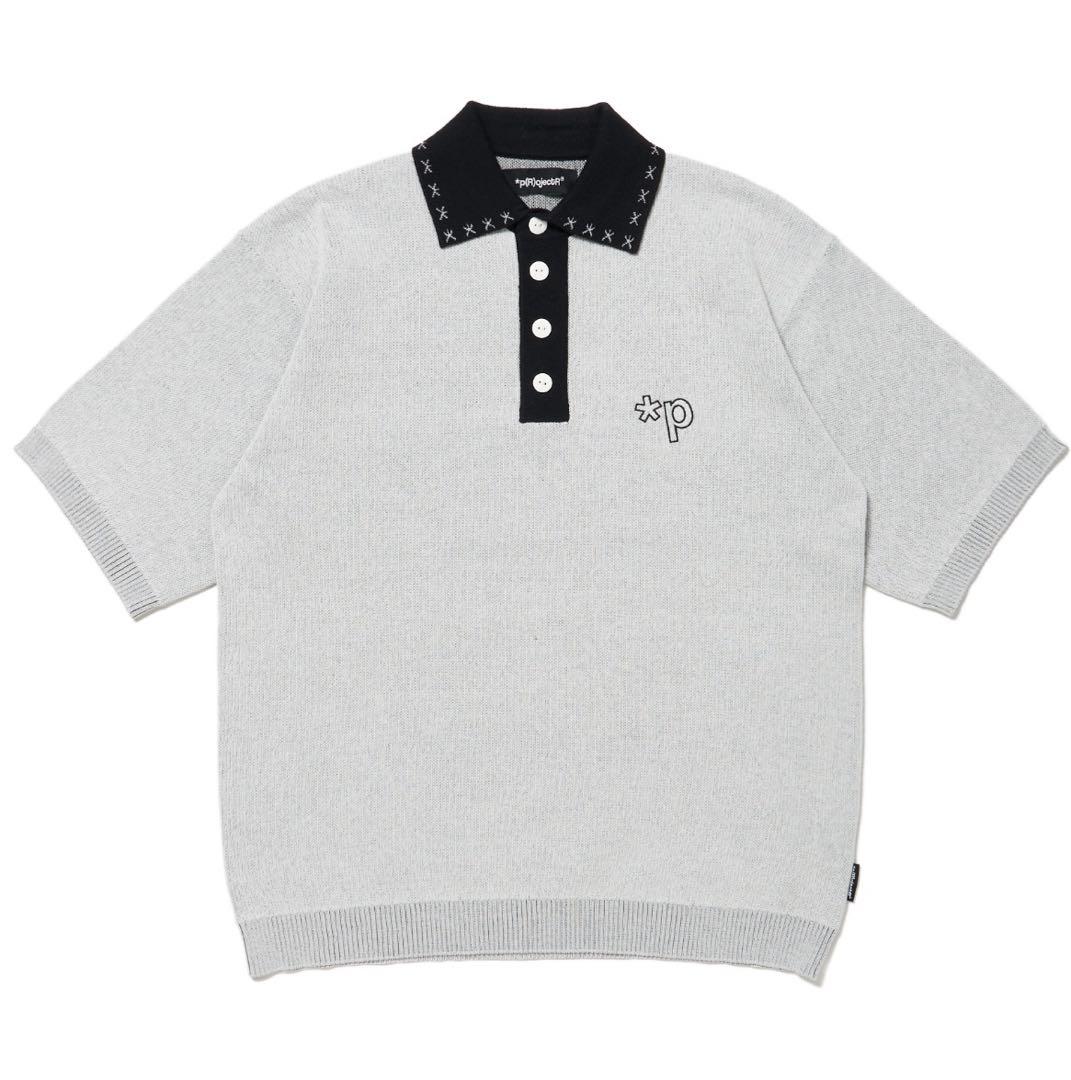 完売品*p(R)ojectR®(プロジェクトアール) ニットポロシャツ Mサイズ