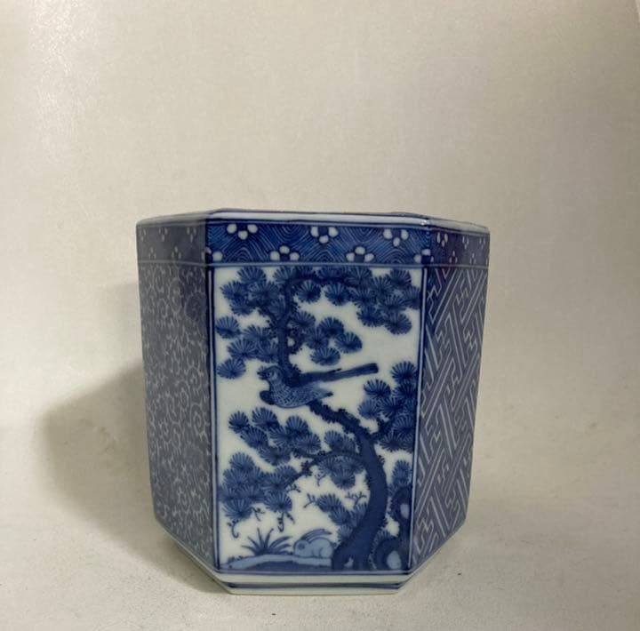 京焼　平安春峰　祥瑞壺水指茶道具