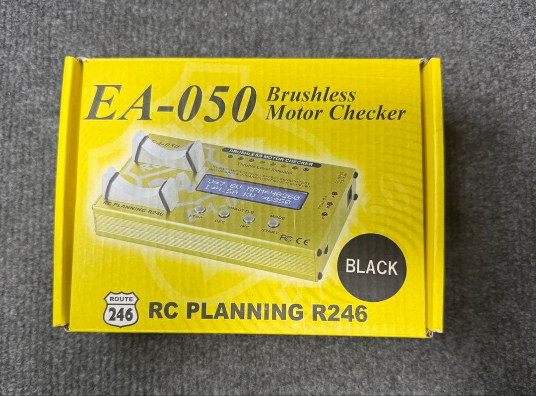 京商　R246 EA-050 ブラシレスモーター チェッカー
