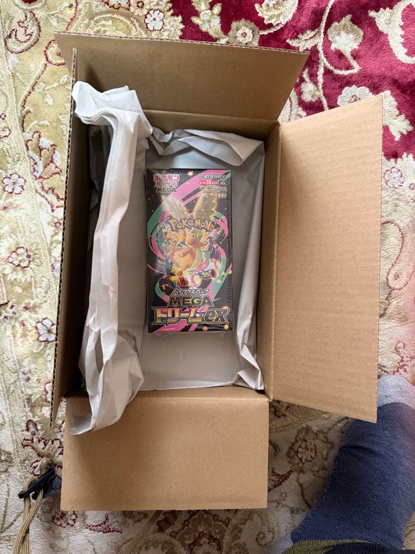 ポケモンカードゲーム メガドリームex シュリンク付ポケモンセンター当選