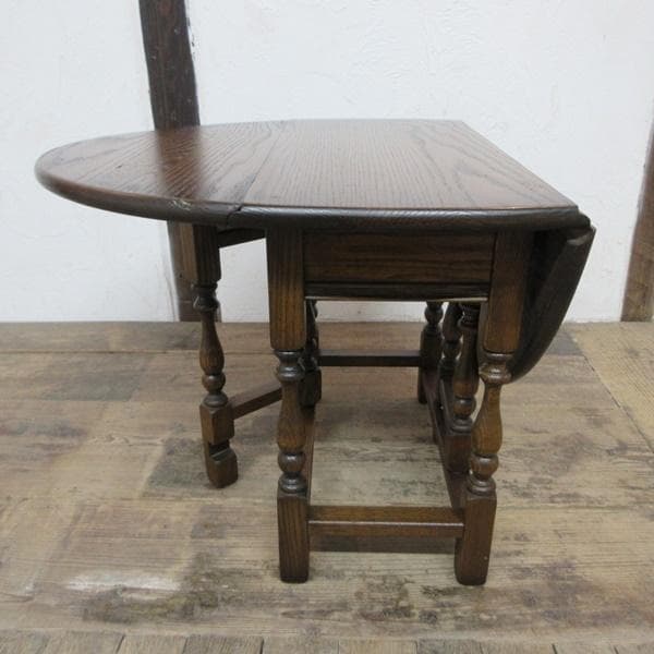 イギリス製 アンティーク 家具 オールドチャーム コーヒーテーブル 6130e