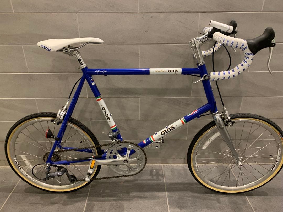 【東京近郊受渡し希望】ほぼ未使用 GIOS ANTICO ミニベロ 美品