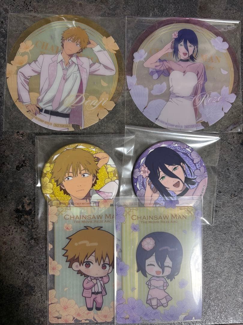 チェンソーマン　プリンスホテル　特典　クリアカード　レゼ　デンジ　セット