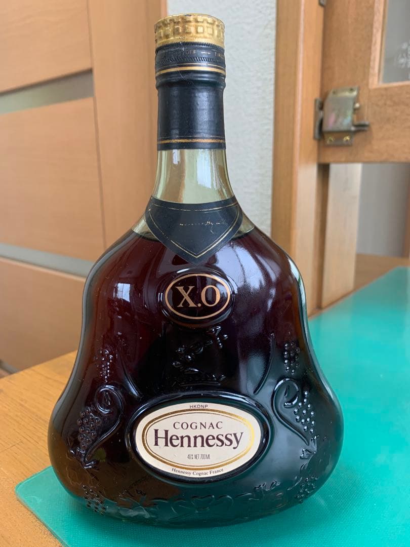 未開栓 ヘネシー XO グリーンボトル 金キャップ 700ml 古酒