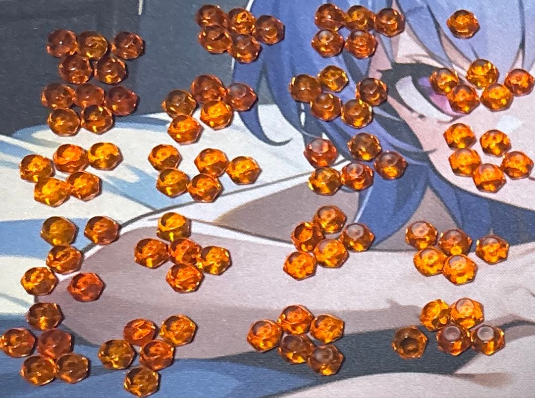 と*と様 オレンジ　コア　96個