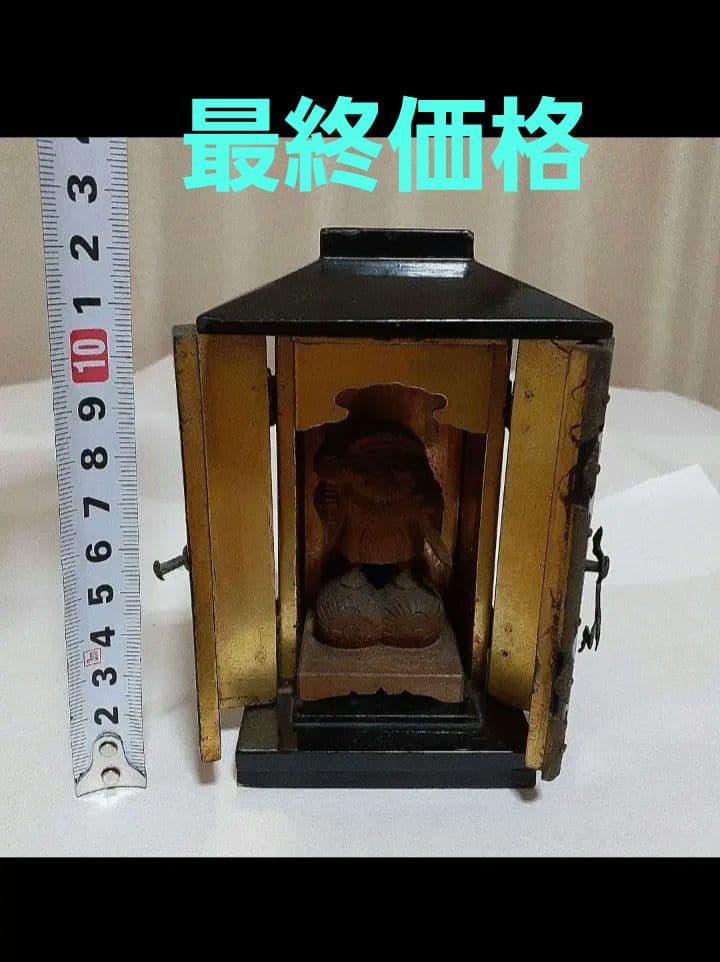 大黒天　仏像　厨子