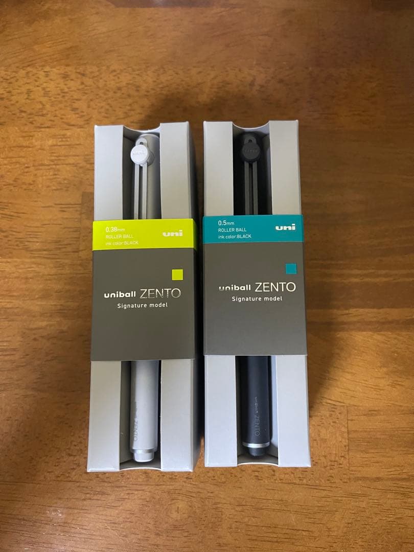 【新品未使2本セット】uniball ZENTO シグニチャーモデル ユニボール