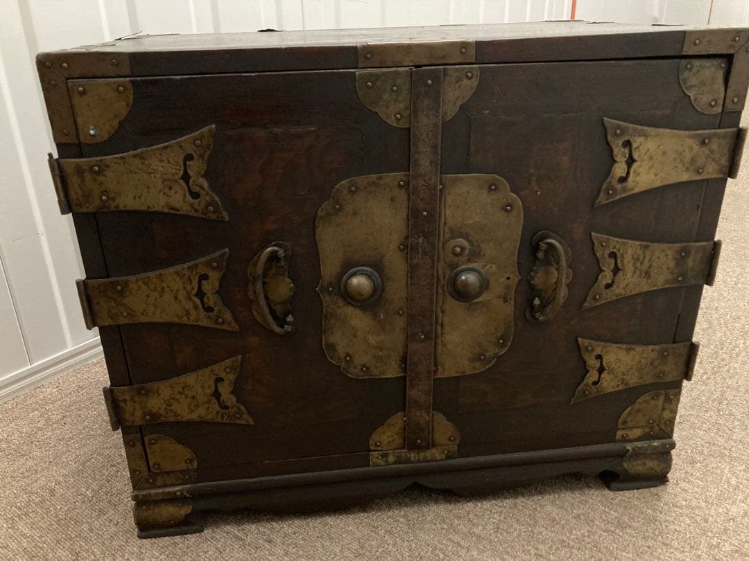 お得！韓国より輸入♪リアル李朝家具棚机