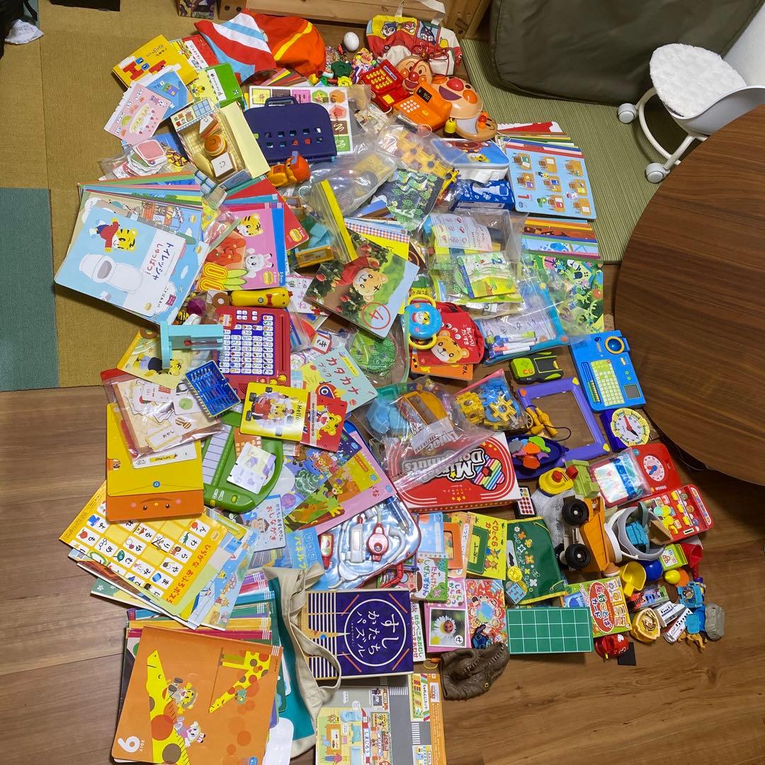 こどもチャレンジ　ベネッセ　しまじろう　アンパンマン　セット　まとめ　知育