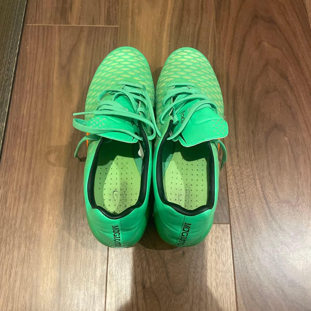 ミントグリーン サッカーシューズ スパイク 鉄ポイント