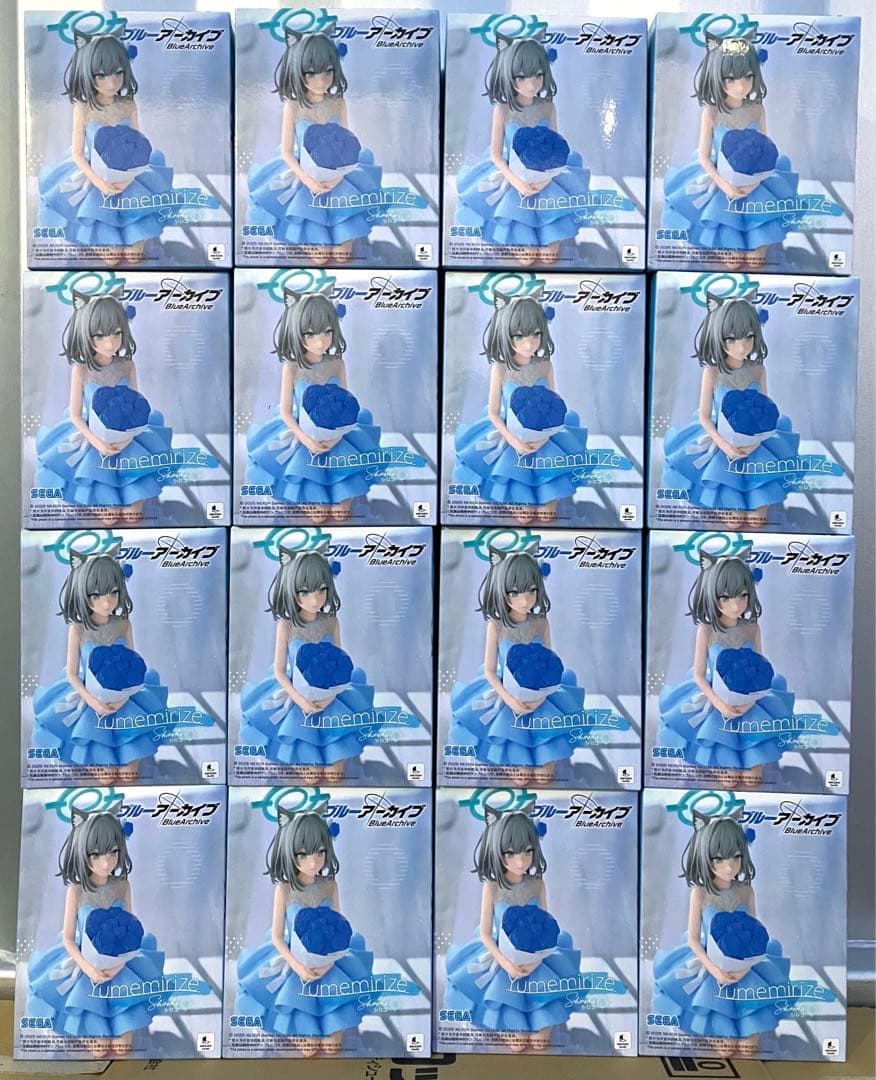 ブルーアーカイブ Yumemirize シロコ フィギュア 16体セット