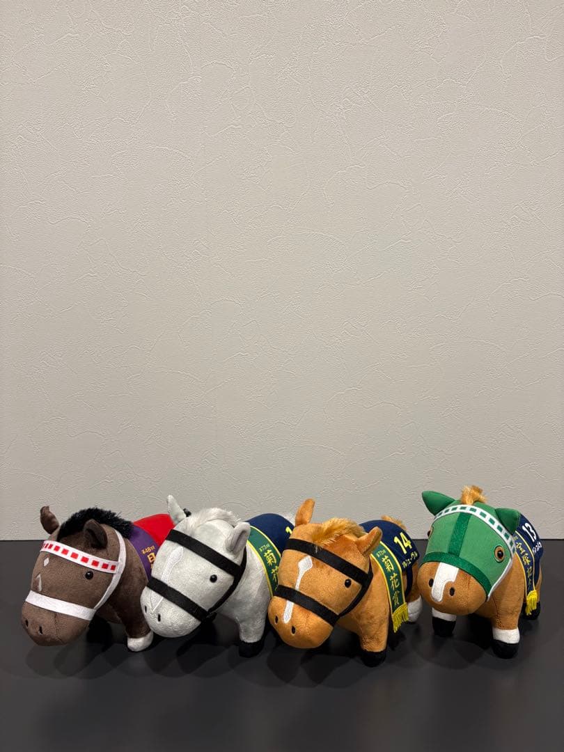 サラブレッドコレクション　OKぬいぐるみ3＋サイレンススズカ