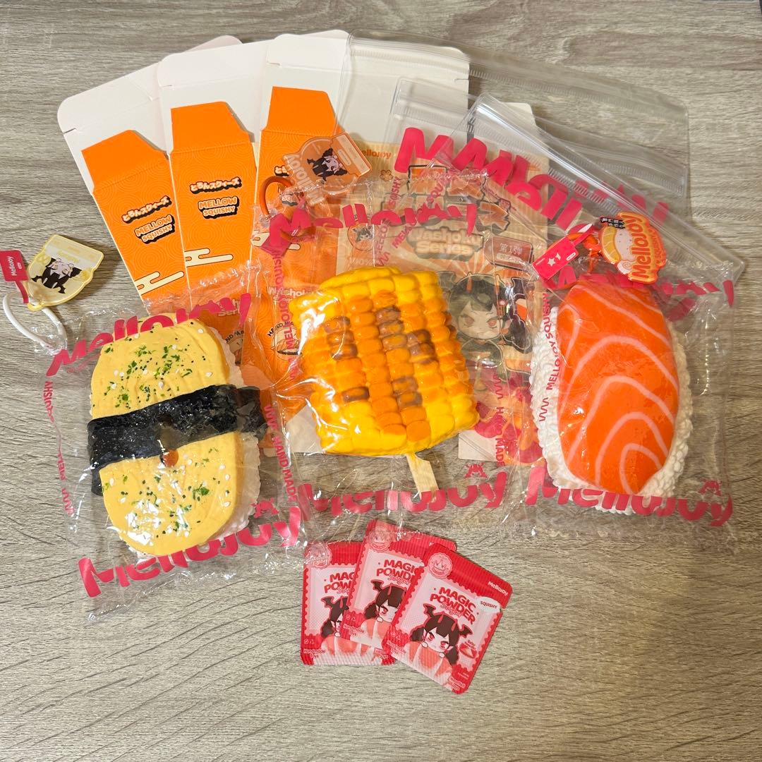 k*e様 メロジョイ mellojoy スクイーズ まとめ売り お寿司シリーズ
