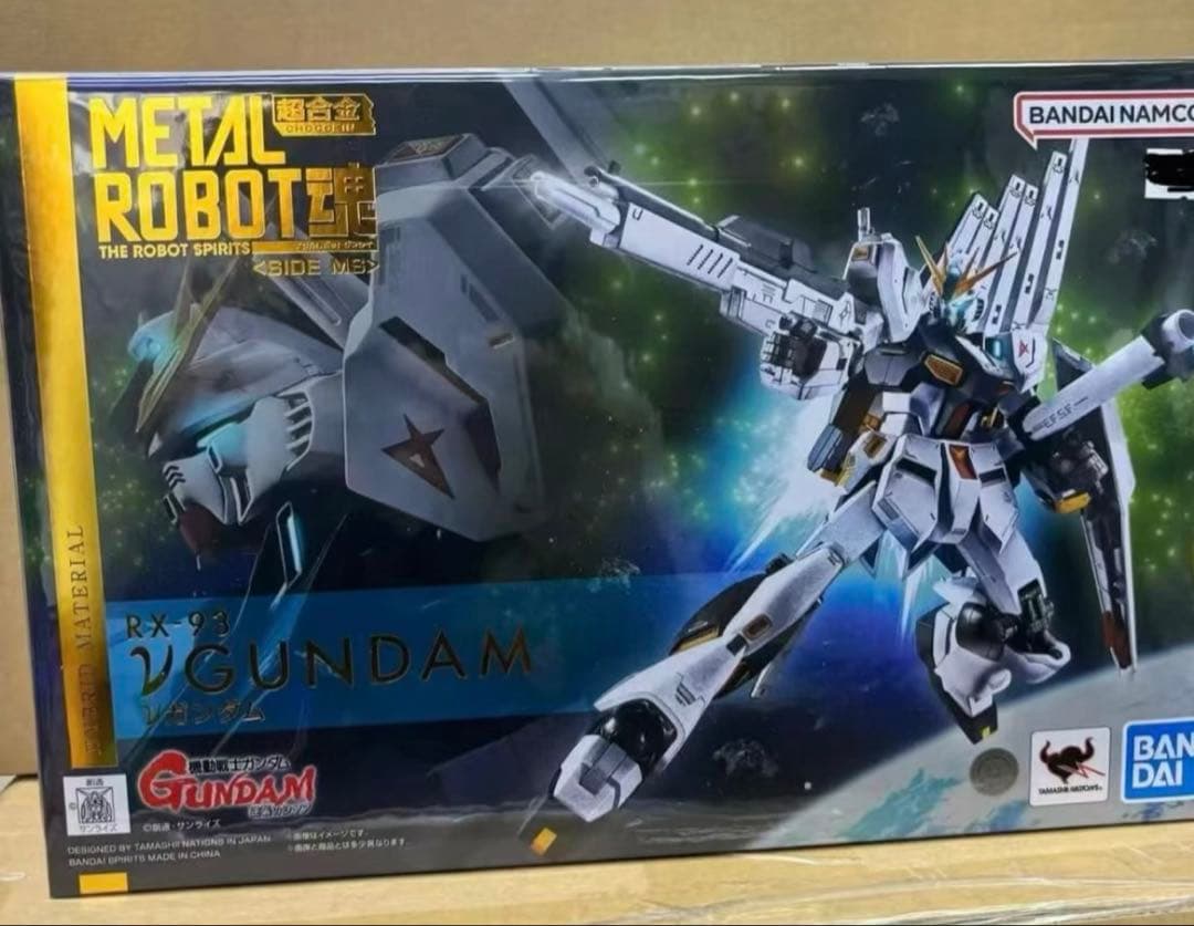 新品未開封品.L ROBOT魂 ＜SIDE MS＞ νガン gundam