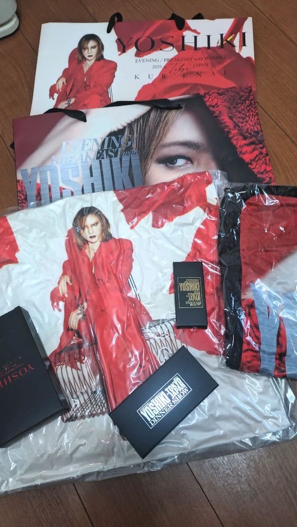 ※大幅値下げ！YOSHIKI ディナーショー2025＆2024 グッズ抱合せ