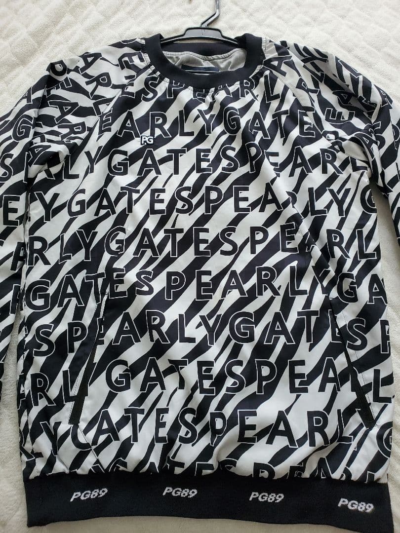 PEARLY GATES ゼブラ柄ナイロンジャンパー サイズ5