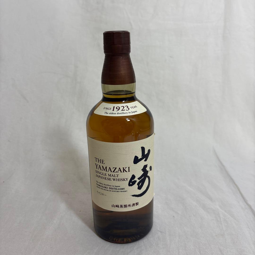 未開栓・未開封★サントリーシングルモルトウイスキー「山崎」700ml43％
