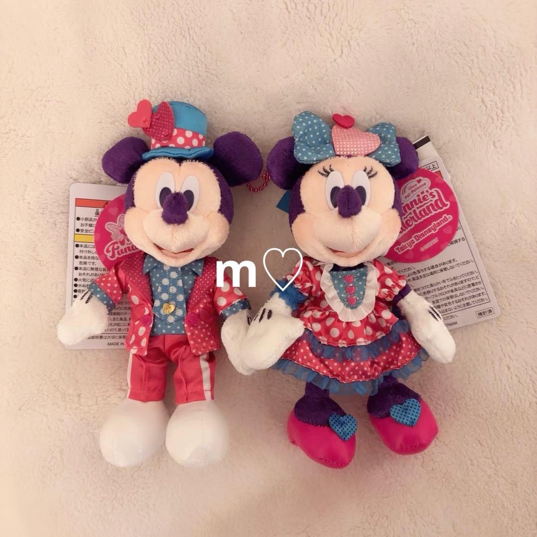 ミニーのファンダーランド 2026　ぬいぐるみバッジ ぬいば　ミッキー ミニー