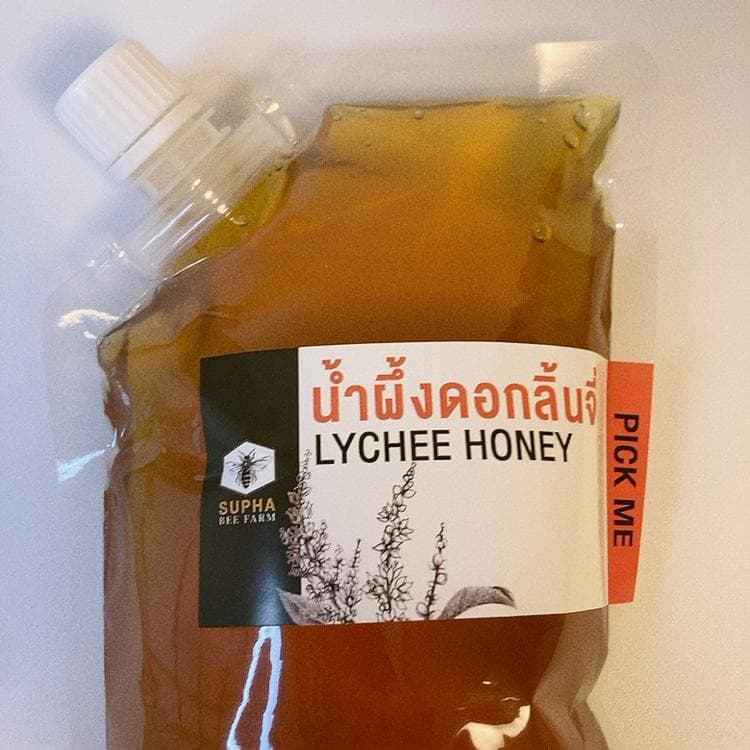 【希少】タイチェンマイ産　ライチ & ロンガンハニー 800g　各2パック