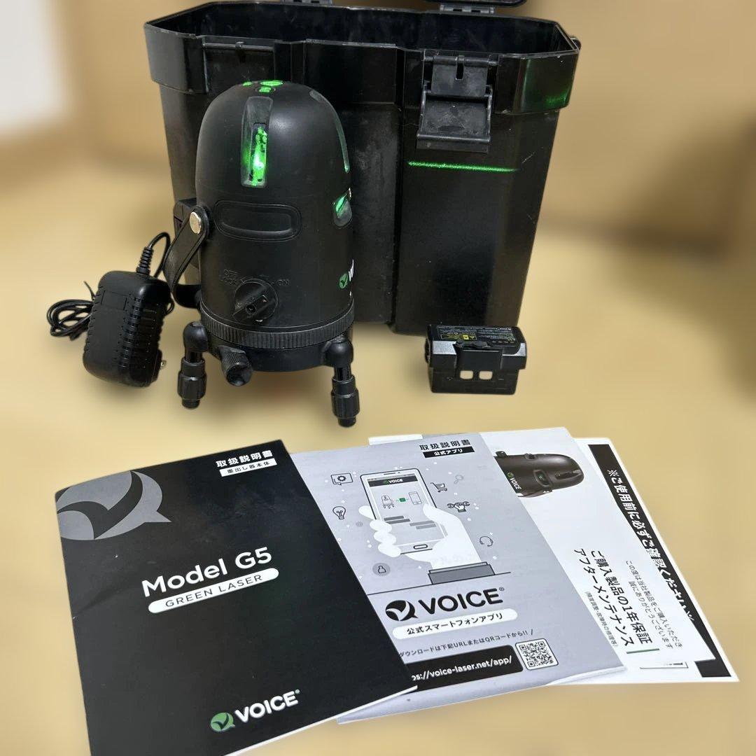 VOICE ボイス グリーン レーザー 墨出し器 G5