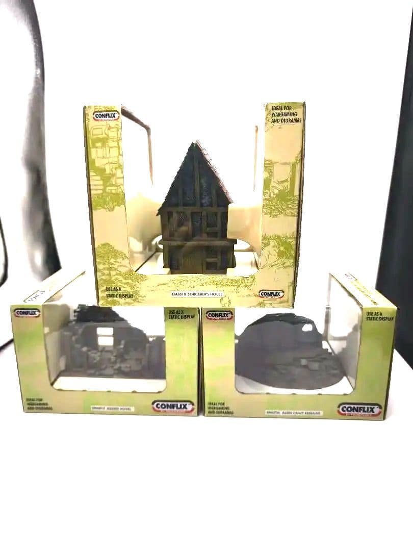 CONFLIX 建物セット 　ジオラマ　鉄道模型　nゲージ