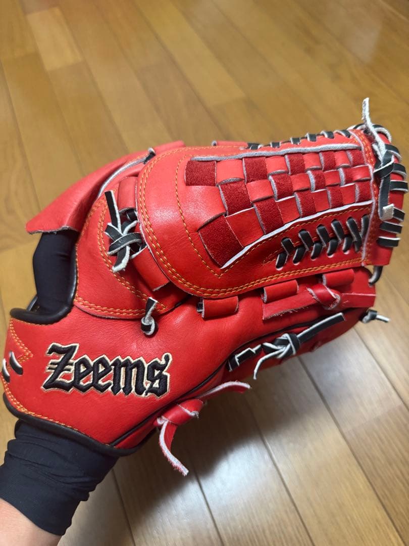 [限定カラー]Zeems ジームス 軟式一般 投手用グローブ KG-1PBN