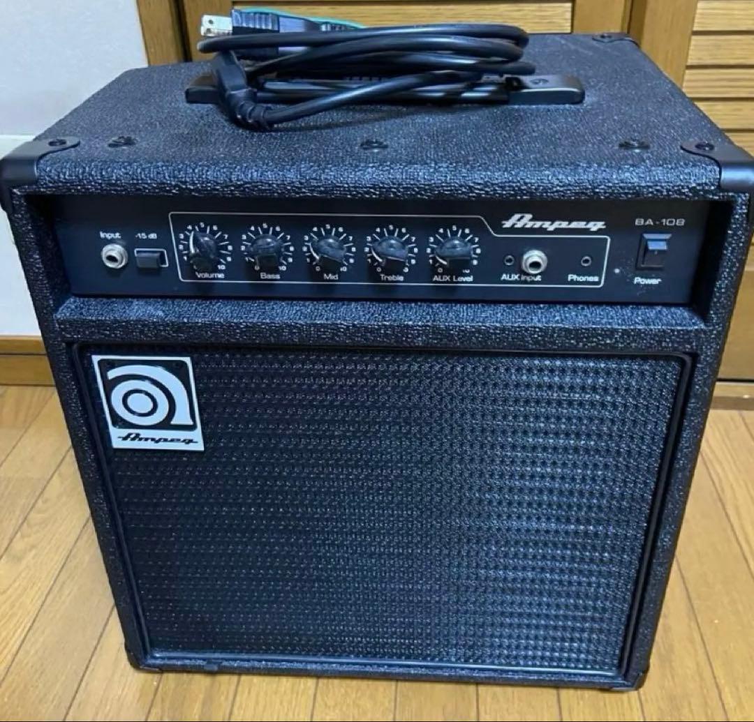 と*も様 美品　Ampeg「BA-108V2」ベース用アンプ