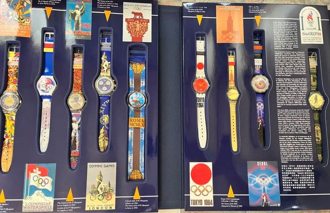 マ*コ様 Swatch オリンピック100周年記念モデル