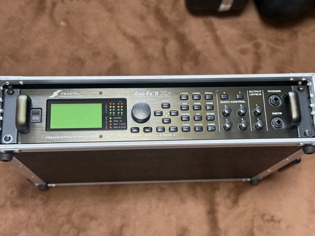 【ケース付】Fractal Audio Axe-Fx II XL+【説明書有】