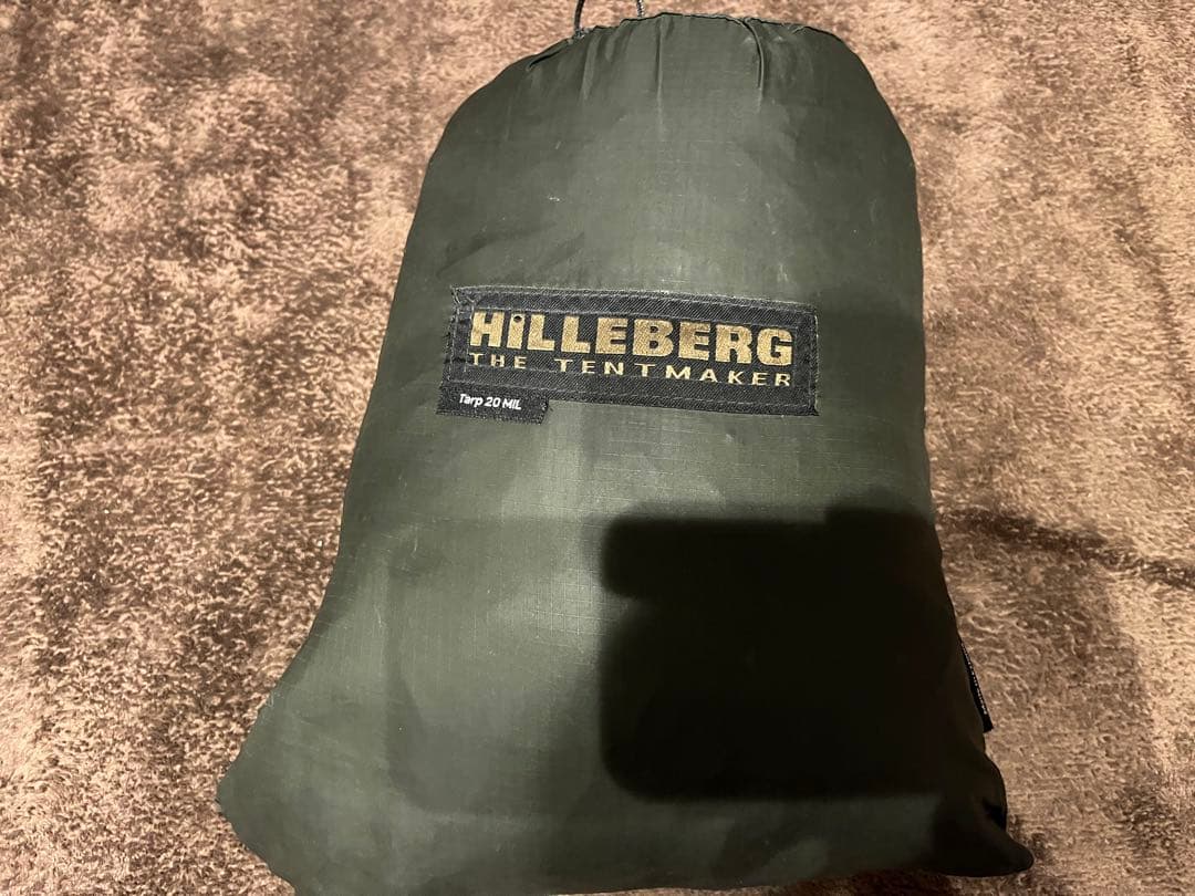 HILLEBERG tarp20 MIL オリジナル　ヒルバーグ タープ20