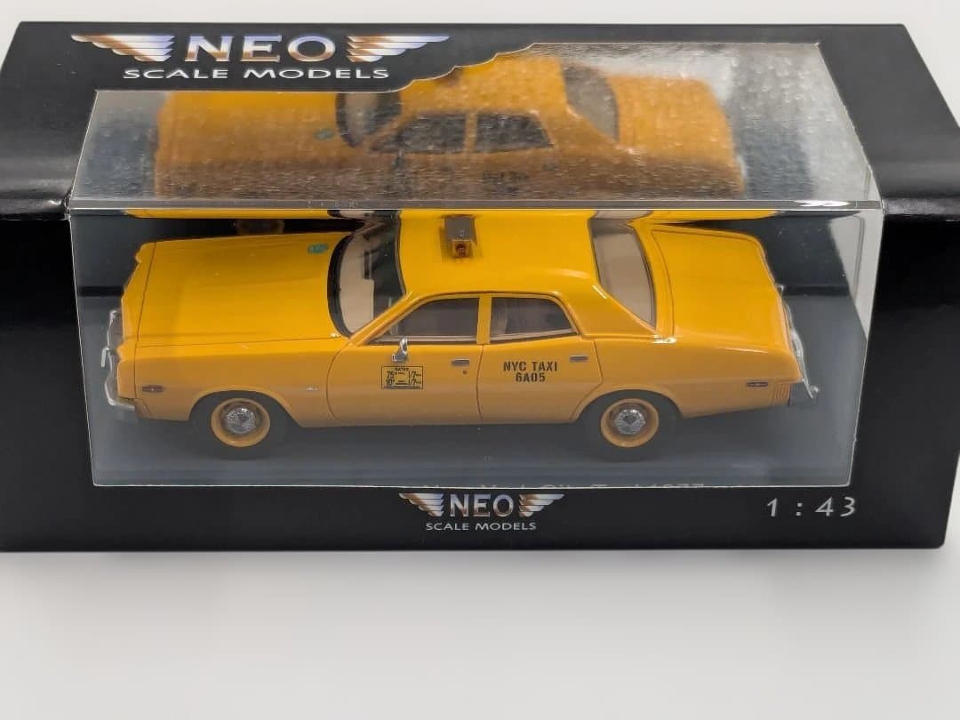 NEO　Dodge　monaco　new　york　City　Taxi　1977