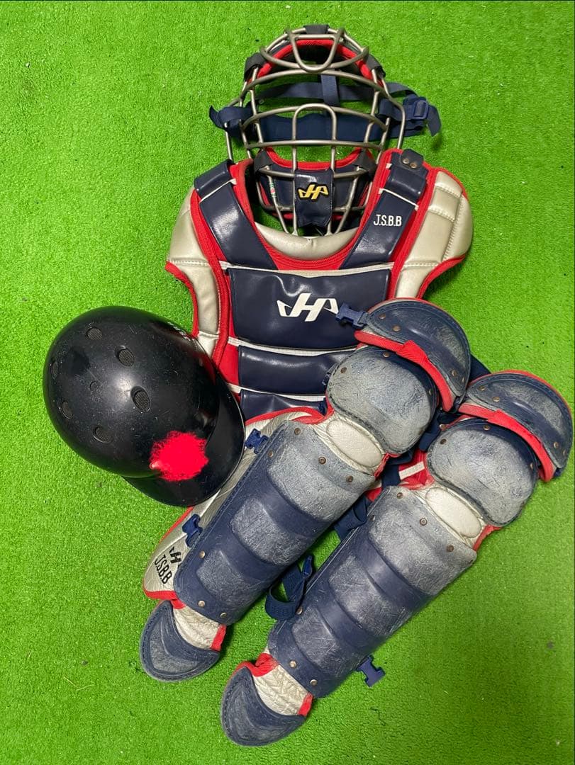 ハタケヤマ キャッチャー道具一式 少年用