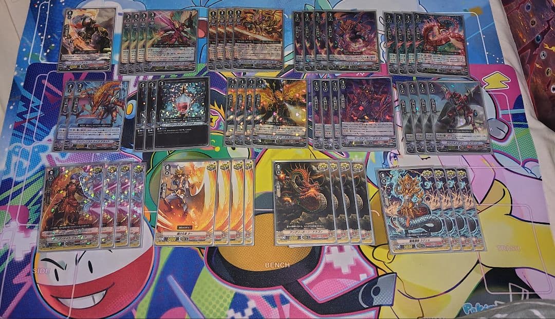 ヴァンガード Vスタン ドラゴニック・オーバーロードTheＸ デッキ +パーツ